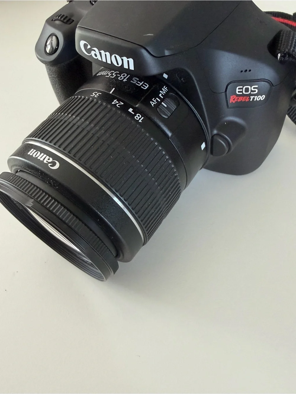 Canon EOS Rebel T100 18 MP Digital SLR Camera Kit - Black
